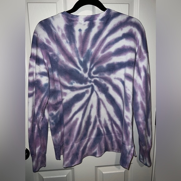 💜 NWOT Tie Dye Knit Sweater - Picture 3 of 4
